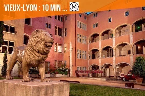Studio à 10 mn Vieux-Lyon